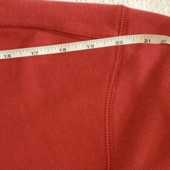 Eddie Bauer Sz L Red Embroidered "Eddie Bauer" LS Sweatshirt - Picture 6 of 8